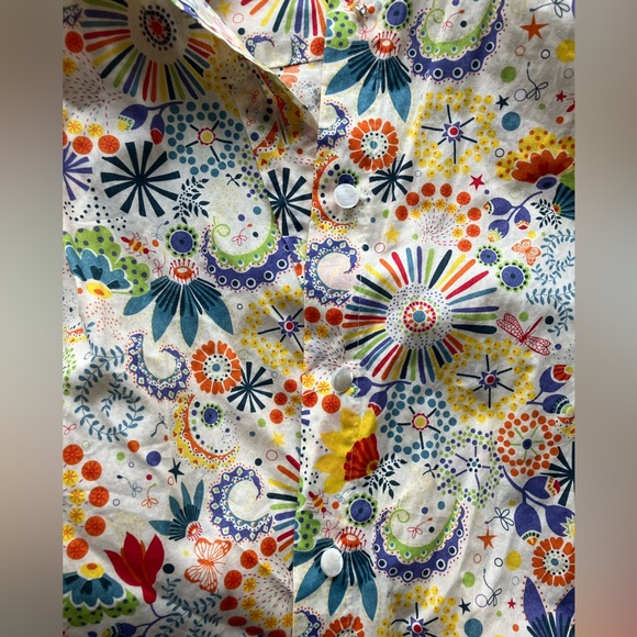 COPY - J Crew Liberty Fabric button-down shirt size 6 - Picture 5 of 9